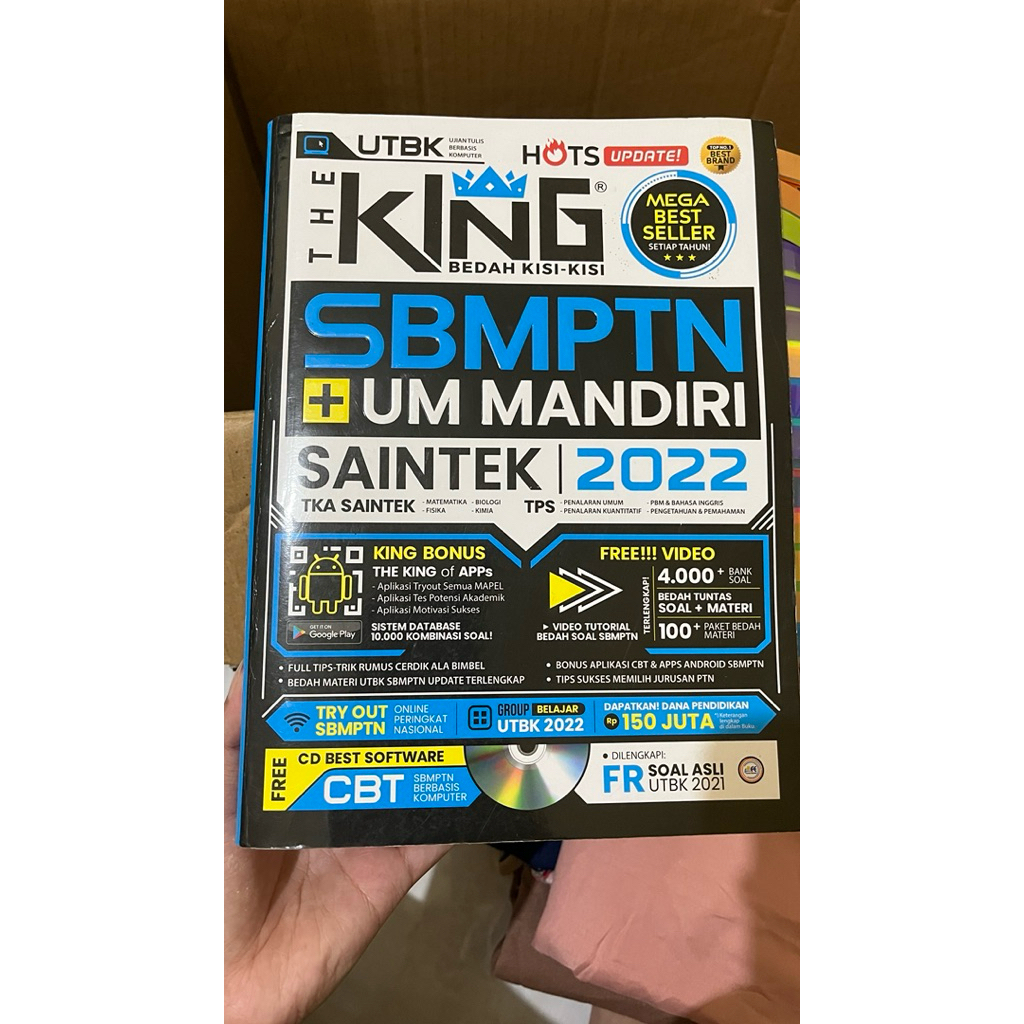 preloved buku utbk the king 2022