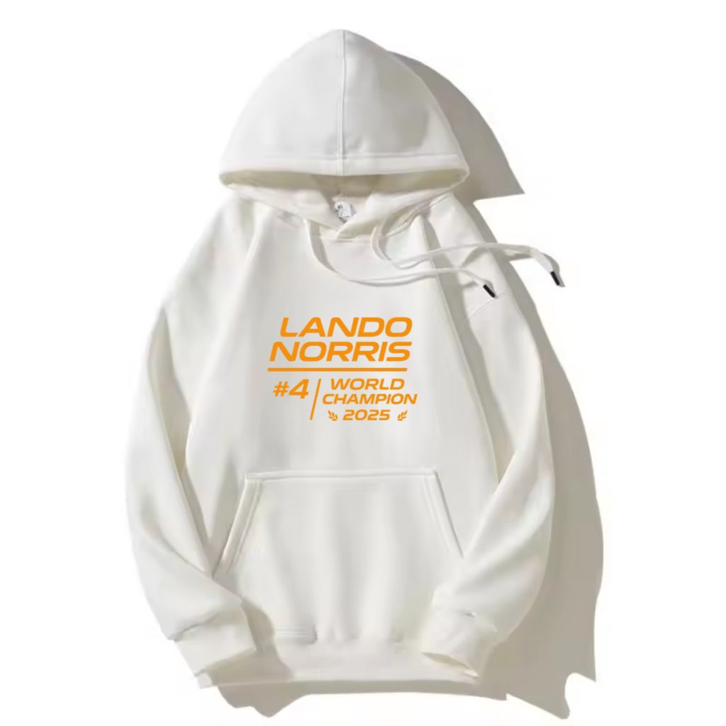 Jaket Hoodie Lando Norris F1 World Champion - Hoodie Pria Wanita Custom Polos