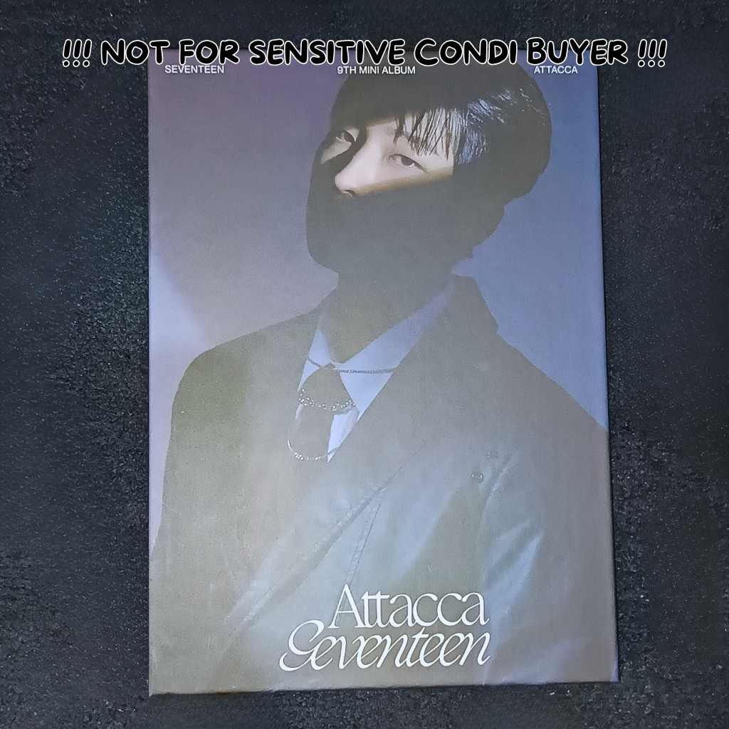 BINDER ATTACCA WONWOO SEVENTEEN