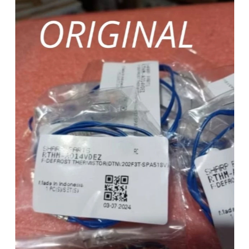 Thermistor  Kulkas SHARP ORIGINAL 2 Pintu.