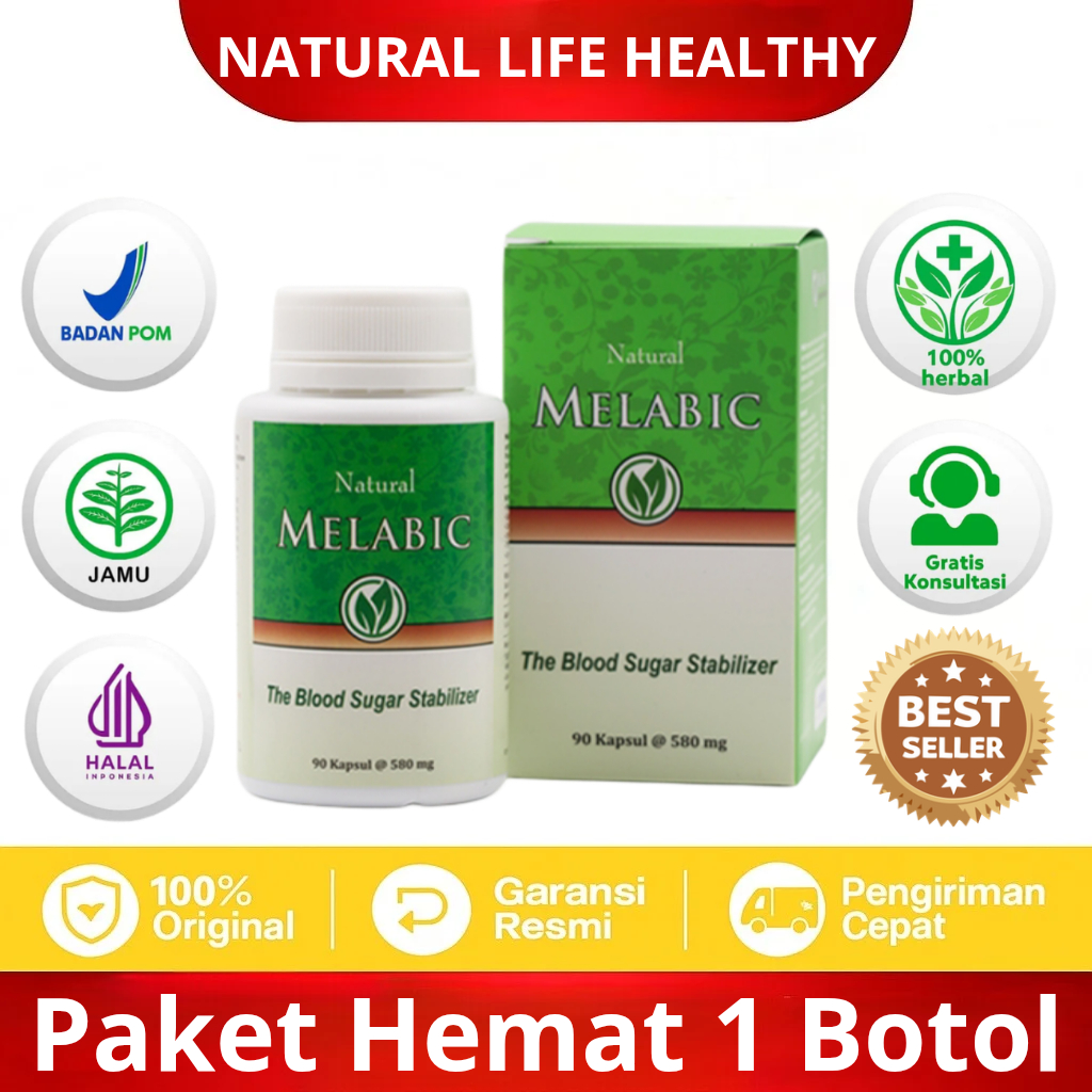 Obat Herbal Diabetes Melabic Asli 100%