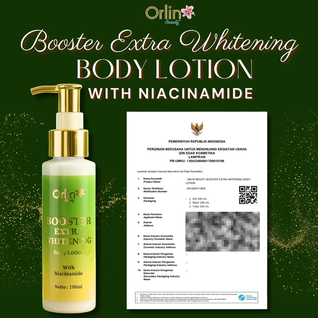 [ 100% ORIGINAL ] HB EKTRA WHITENING ORLIN BEAUTY HANDBODY LOTION / HB BOOSTER DOSTING