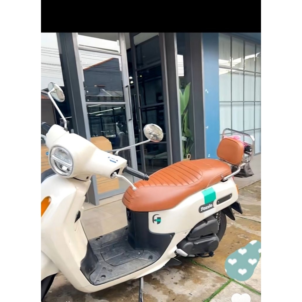 Back rack Yamaha fazzio/Sandaran back rack Yamaha Fazzio