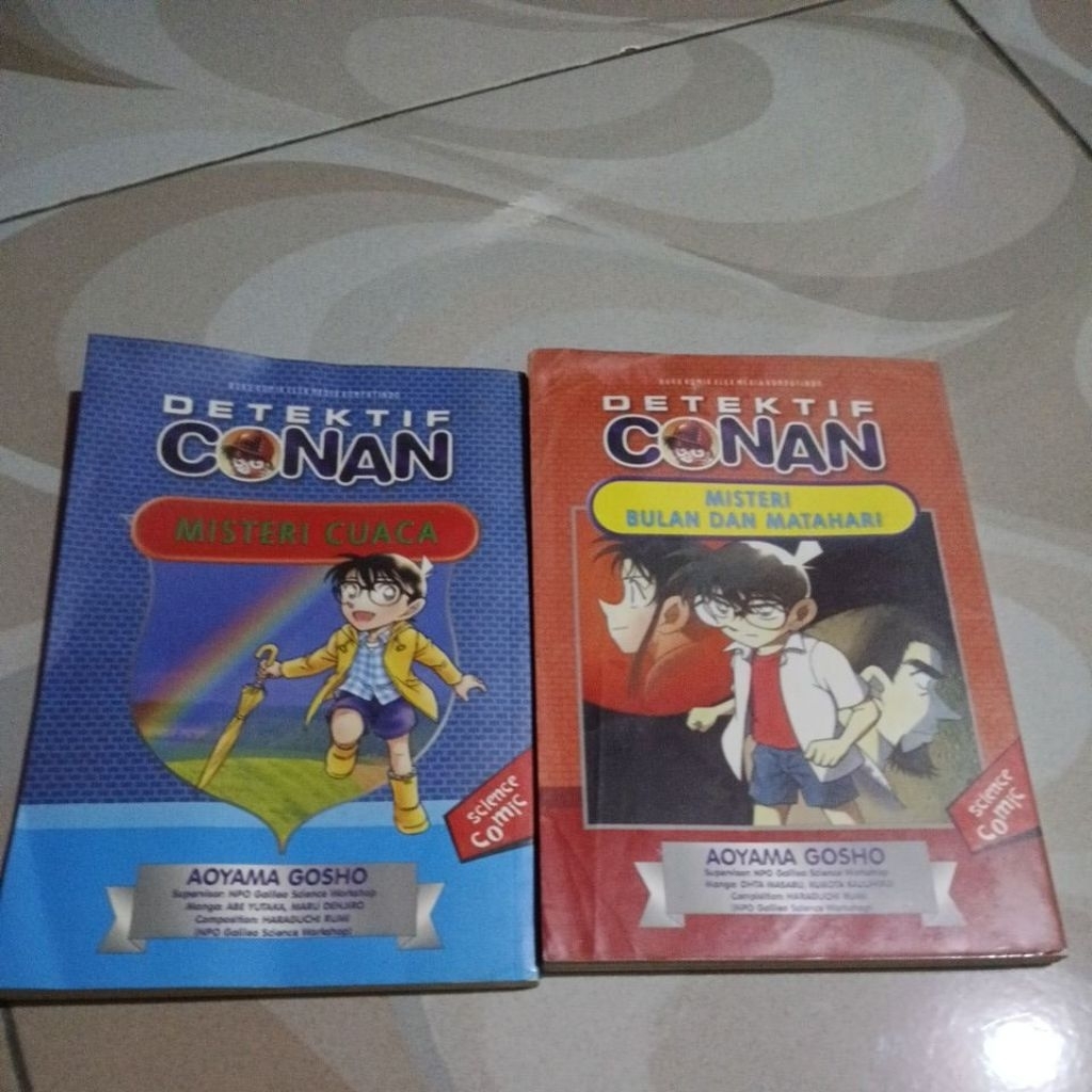 Detektif Conan science comic