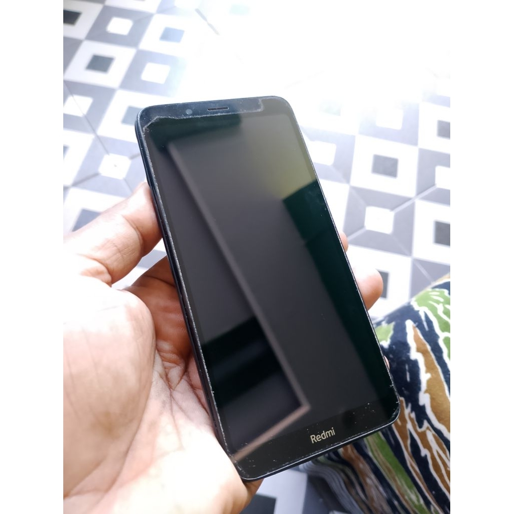 lcd bekas copotan hp redmi 7a normal