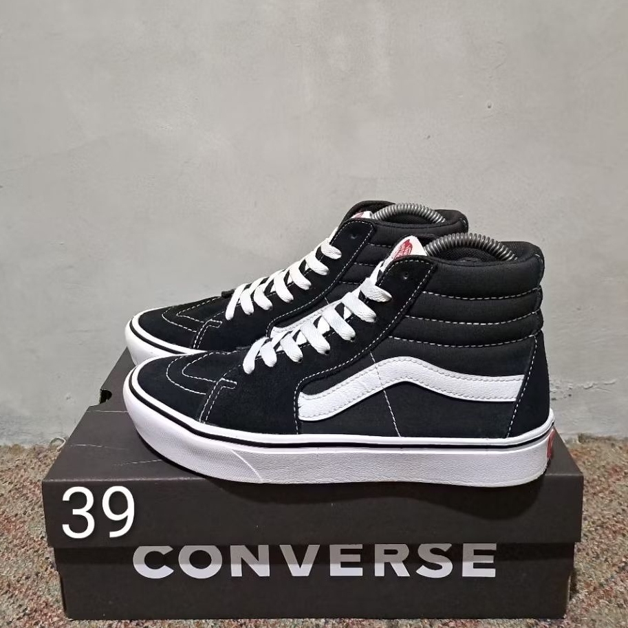 Sk8 Hi Black White Comfycush Original