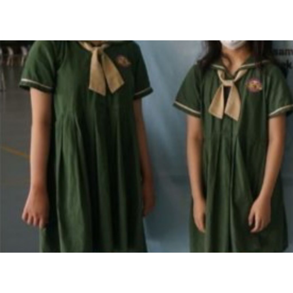 baju boneka custom seragam cry baby doll