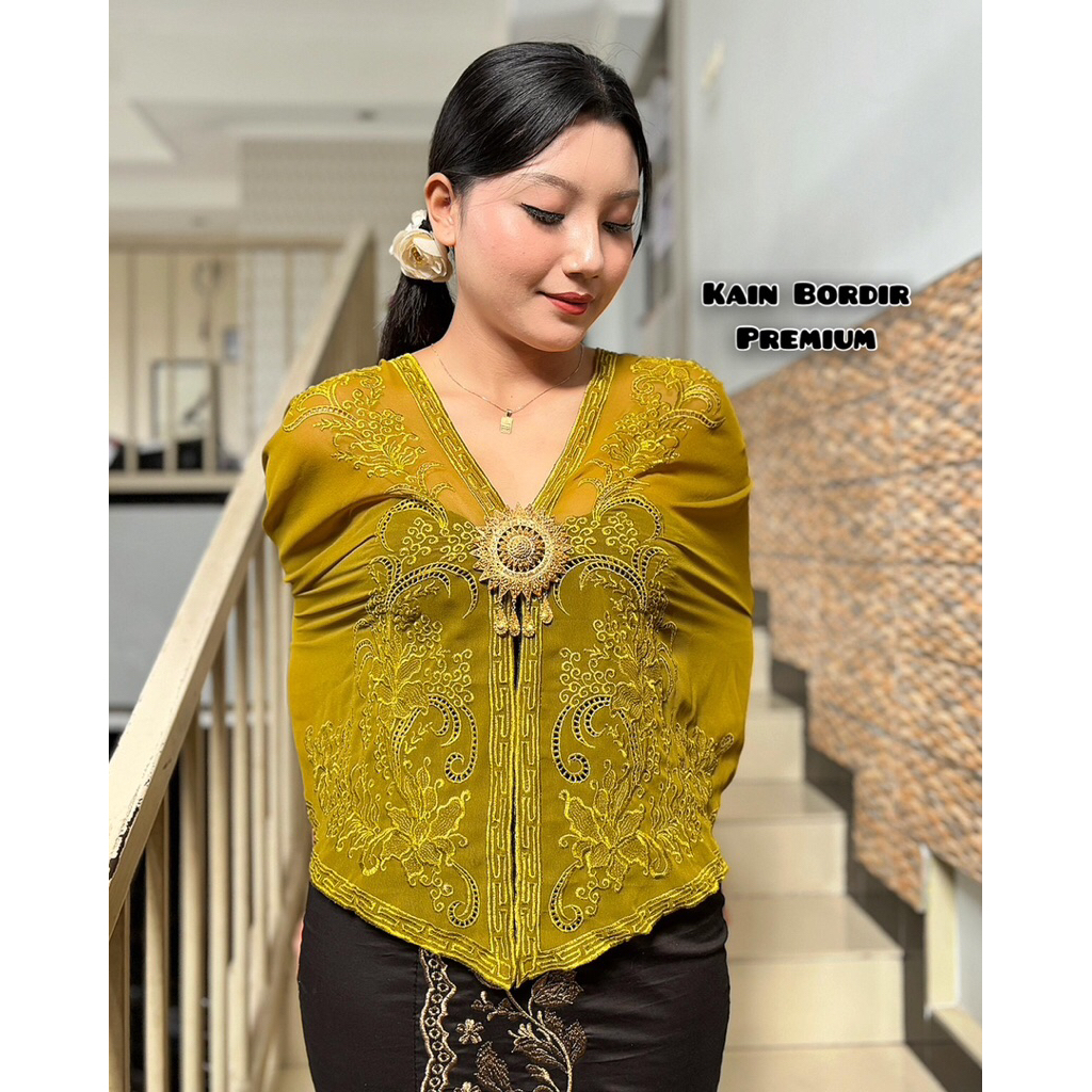 HIKAA-KAIN KEBAYA BORDIR SIFON WANITA