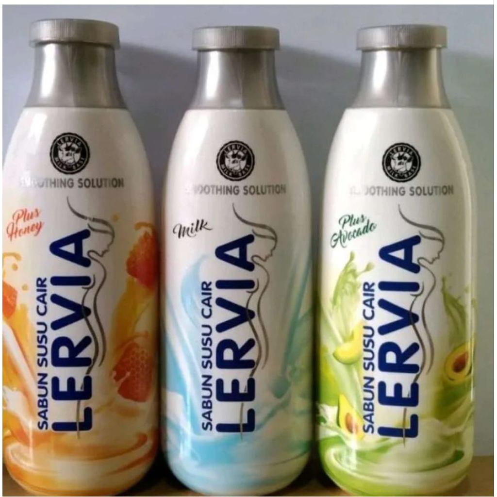 Lervia sabun cair 250 ml / lervia sabun cair / lervia susu/ lervia madu
