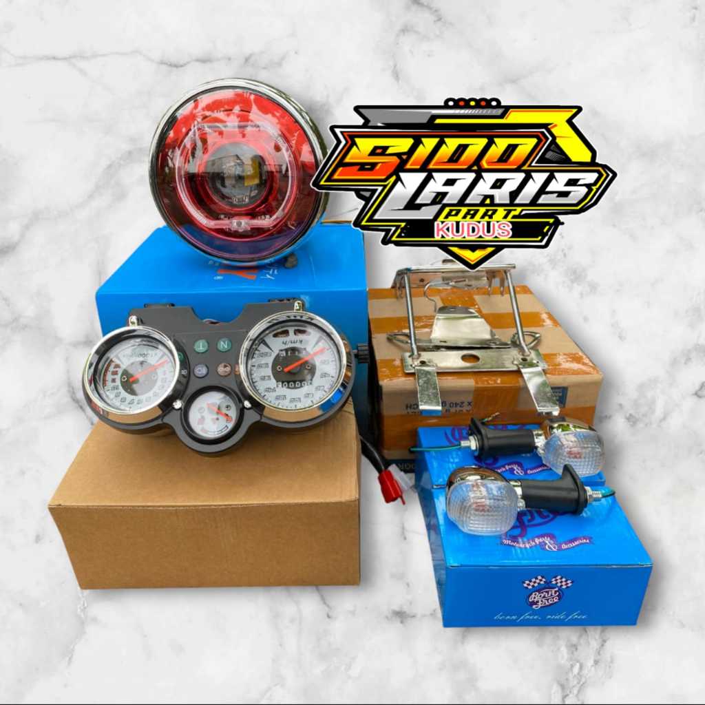 lampu ninja ss set pangkon headlam ninja r ss set dudukan lampu