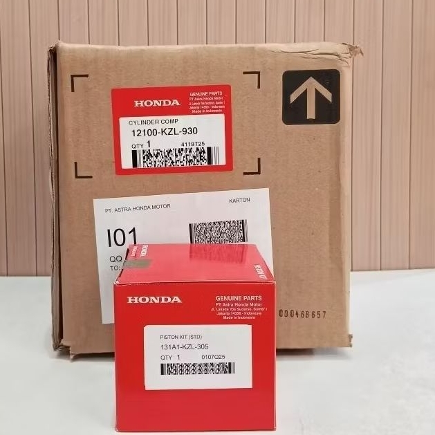 Blok Seher KZL + Piston Kit std KZL Beat Fi stater kasar Spacy Fi stater kasar Scoopy FI stater kasa