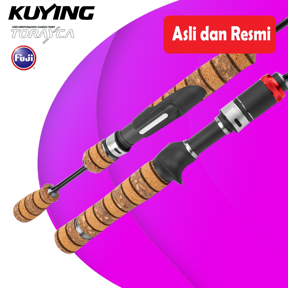 KUYING TETON SUL Joran Pancing Casting Spinning TTC522SUL TTS622SUL 1-3lb 0.8-3g Super Ultra Light