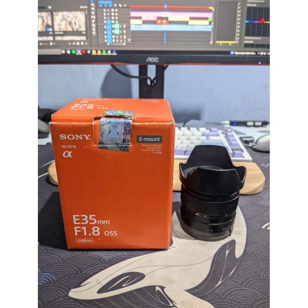 sony e35mm f1.8 oss second fullset