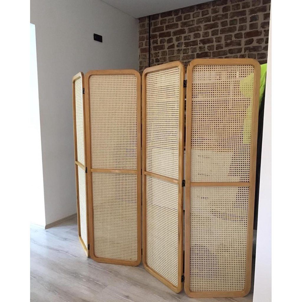sekat ruangan / sekat ruang tamu/ sketsel minimalis / sketsel rotan