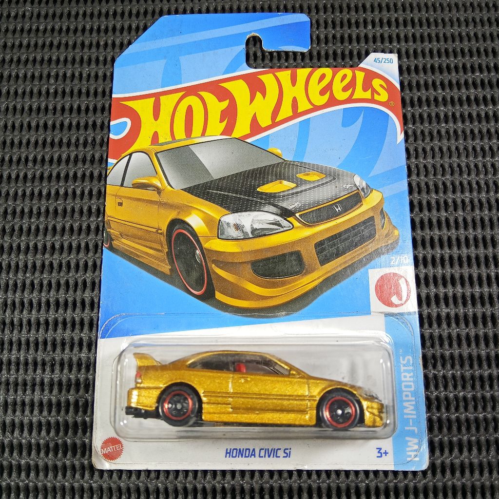 HOT WHEELS HONDA CIVIC SI COKLAT GOLD HW J IMPORTS