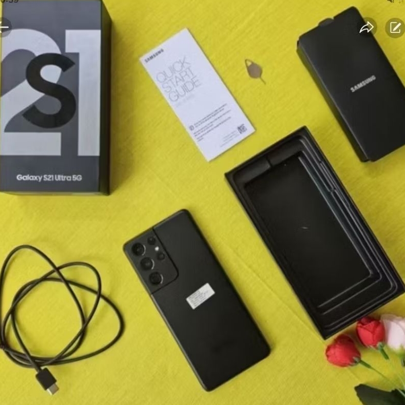 Samsung s21 ultra 5g 16/512GB Resmi Indonesia second