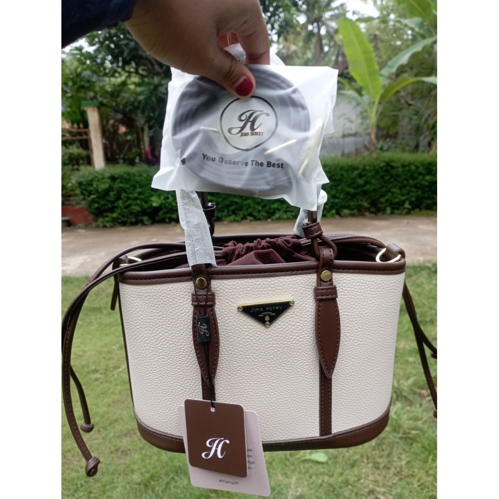 tas Jims honey olive bagh