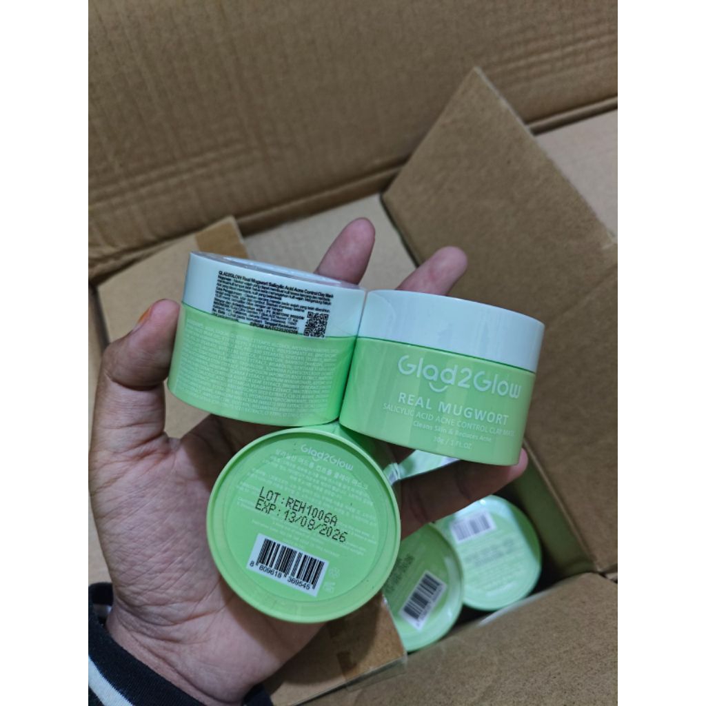 GLAD2GLOW MUGWORT MASK