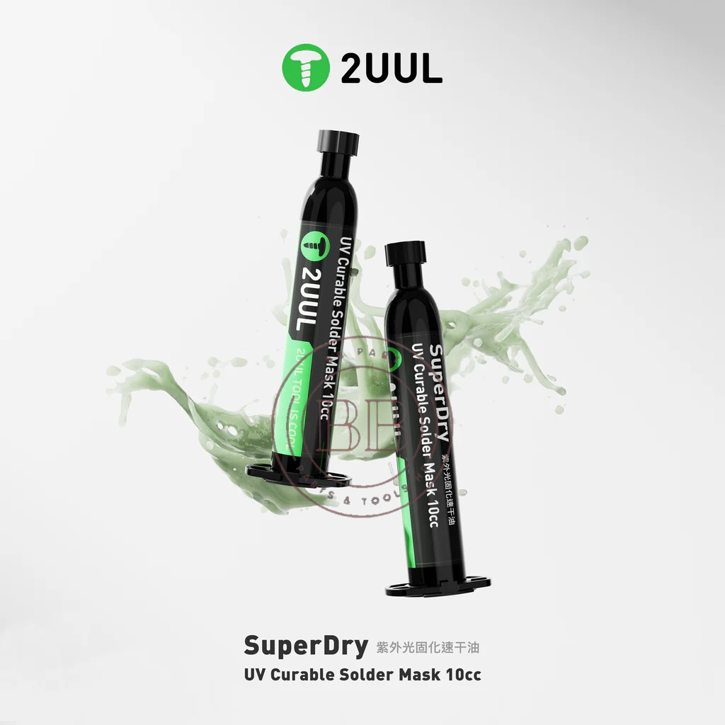 2UUL SC55 UV CURABLE SOLDER MASK 10CC - SOLDER MASK UV SUPER DRY