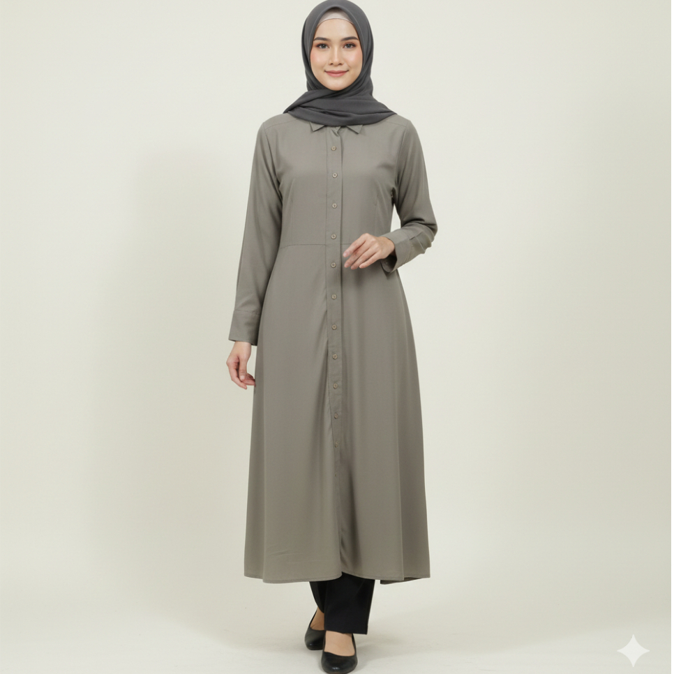 NEW RILLEY - Tunik Rifa | Pakaian Wanita Muslim Atasan Tunik