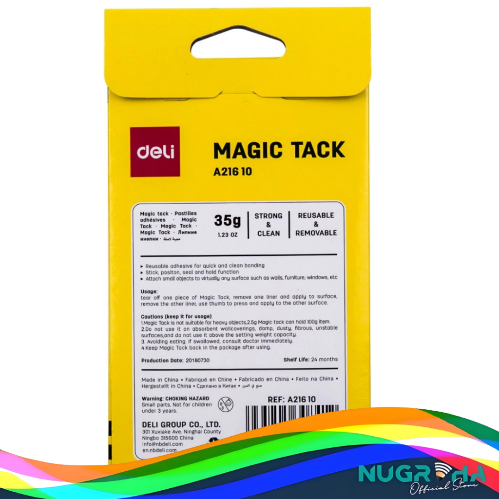 Magic Tack Perekat Serbaguna Lem Pigura Poster A21610