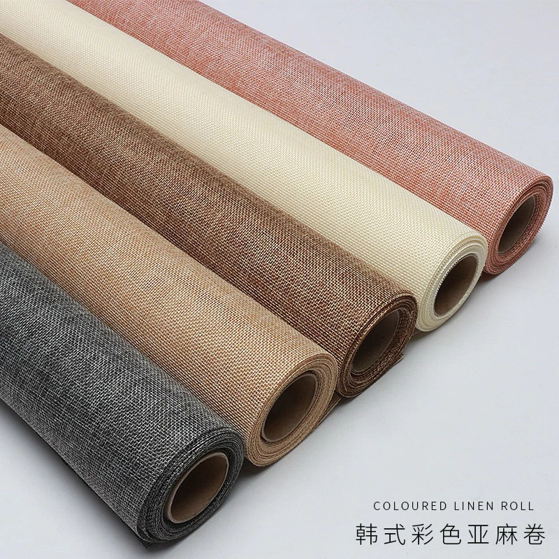 [ ECER ] Jute Korea – Mesh Karung Goni Gulung untuk Bunga Flower Wrapping Paper Bouquet Alas Foto