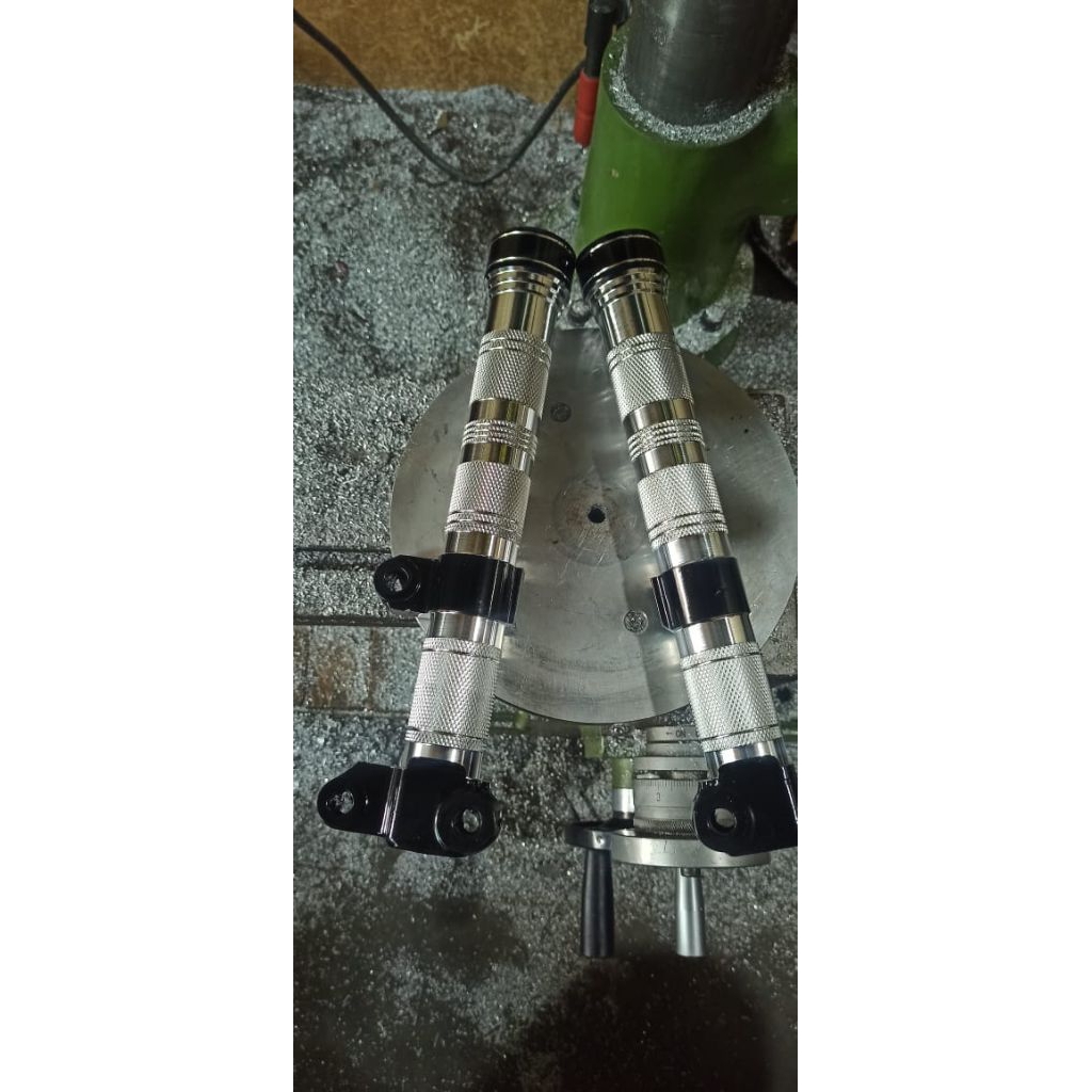 Bottom/Tabung Shok Depan Mio Bubut Cartel Bahan Original