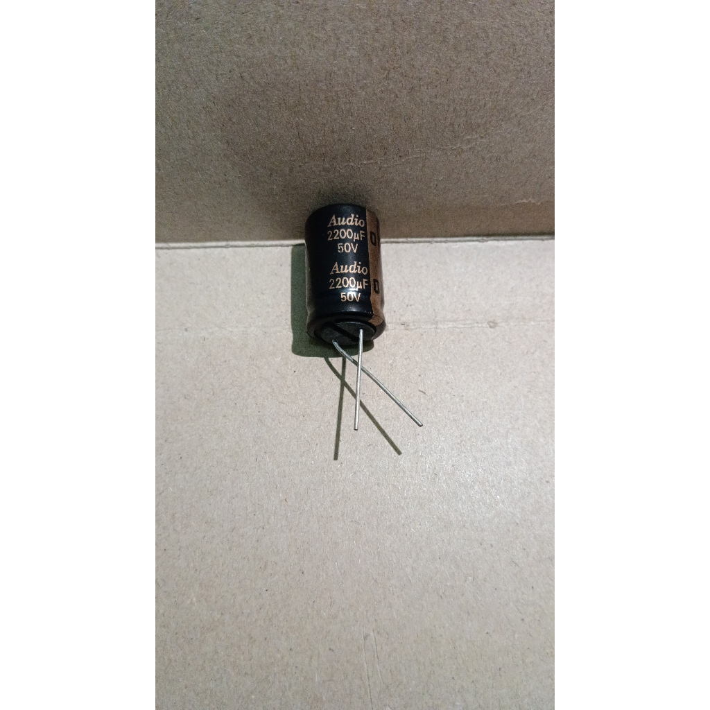 5560 kapasitor elco 2200uf 2200 uf 50v 50volt 50 volt panasonic audio