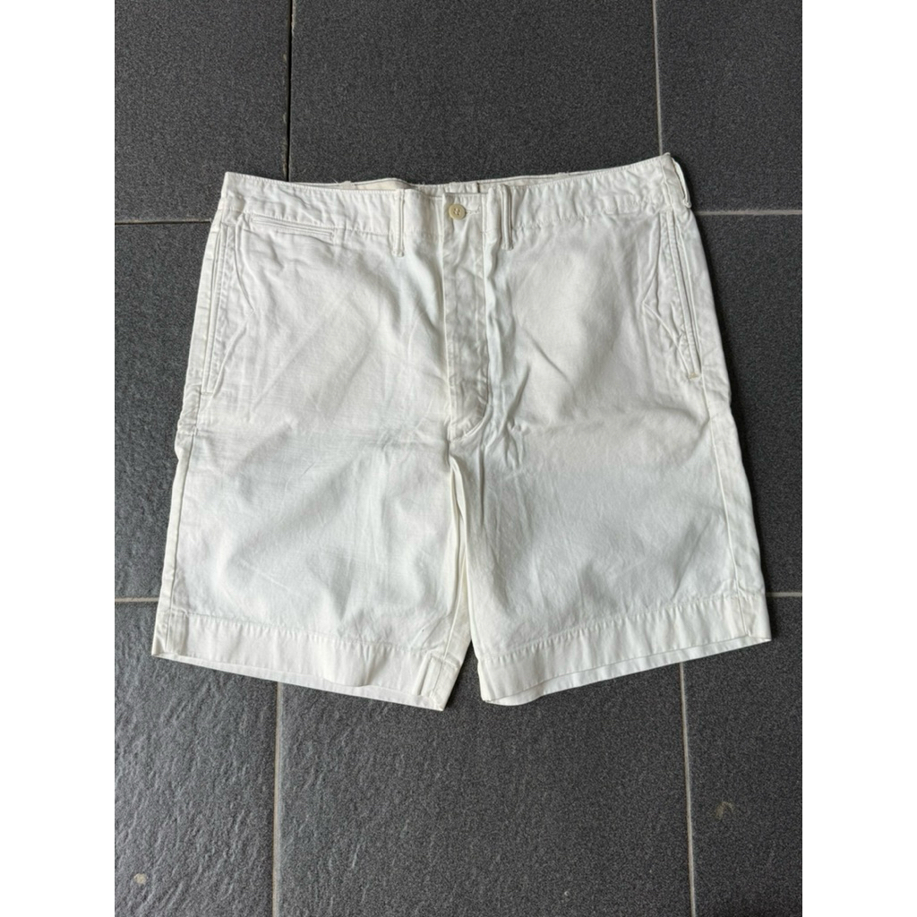 RRL Double RL short pants white
