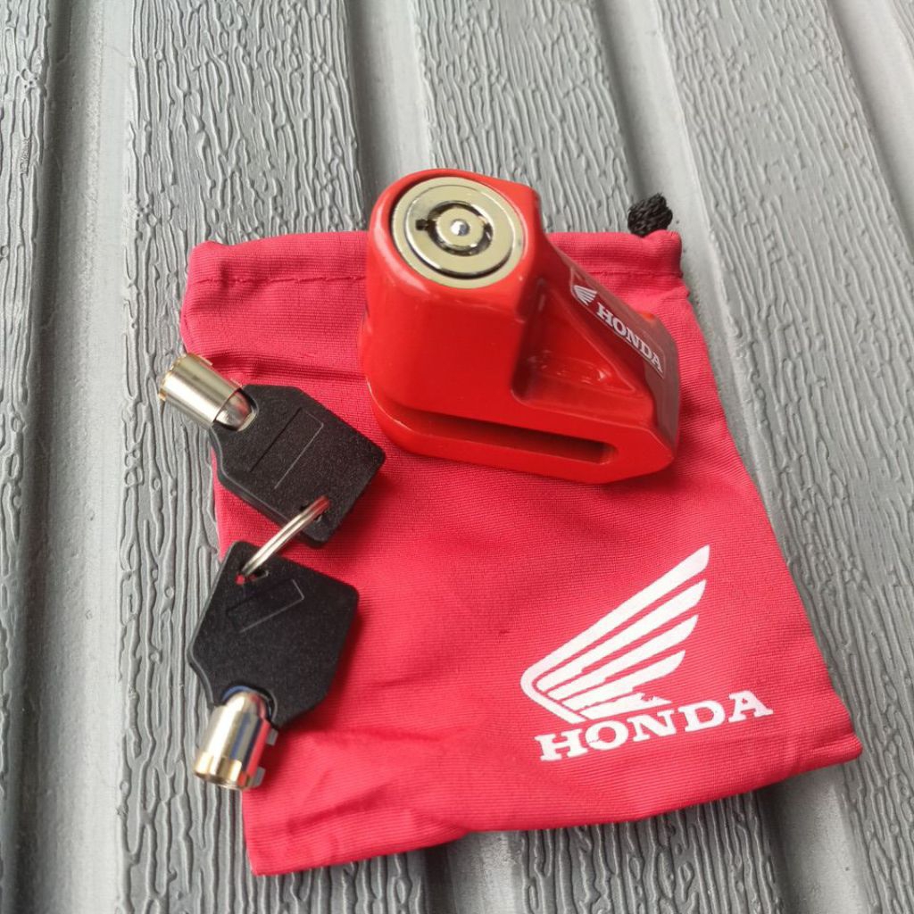 gembok cakram roda motor honda AHM
