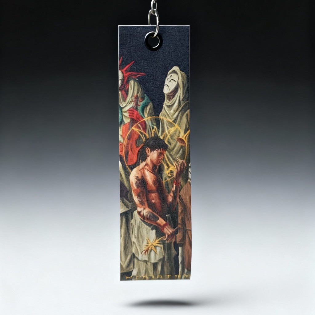 (BAHAN DIPERBARUI) gantungan kunci 510 band - 510 mimbar - 510 cult ministry| DGFX STORE