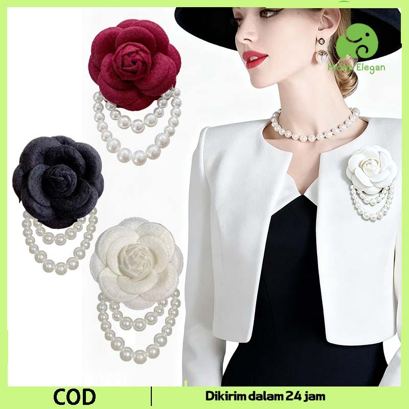 Bros Bunga Mawar Juntai 1pcs Pakaian Dan Aksesoris Bros Mawar Wanita Bros Bunga Aesthetic Universal