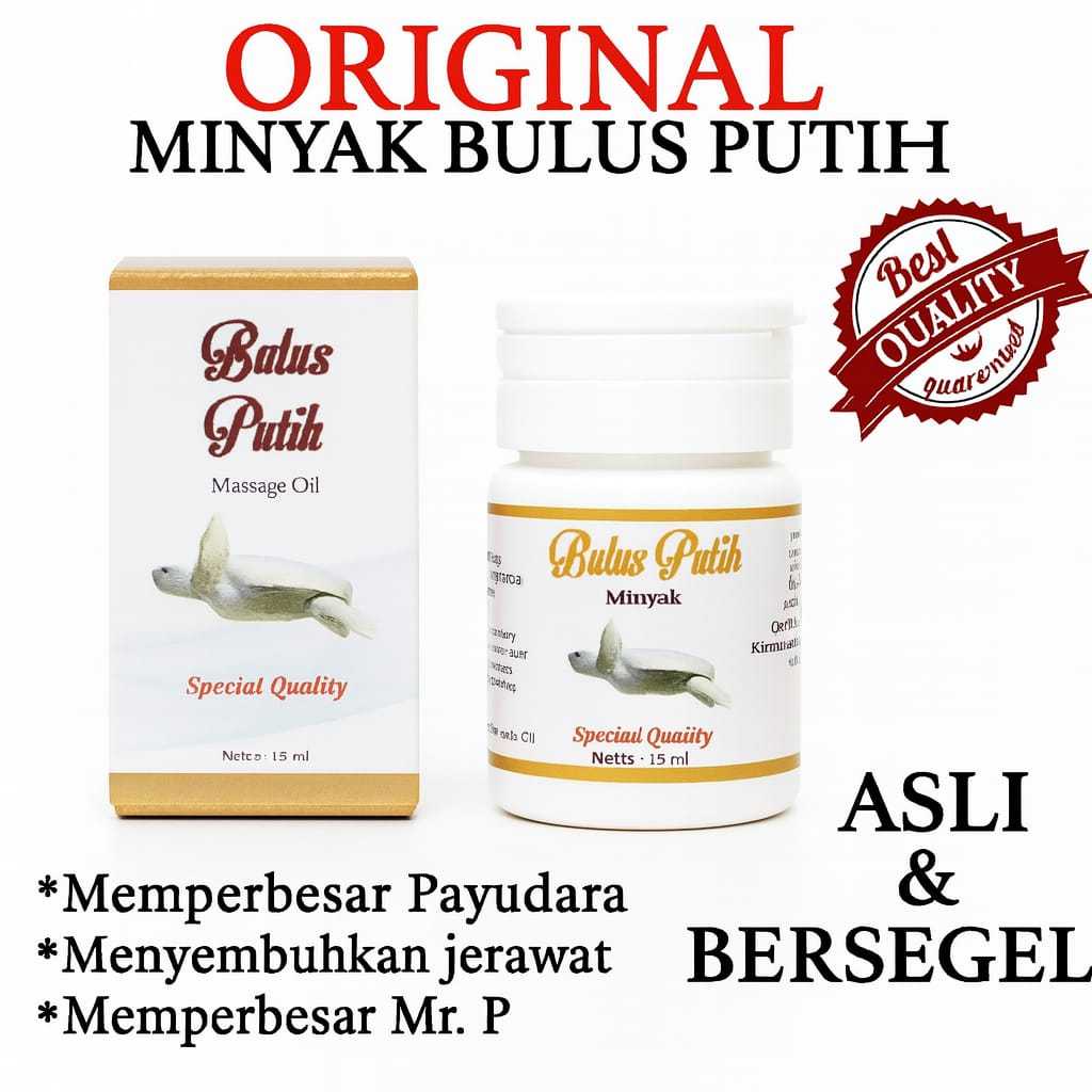 MULTIPRO88 BIO HERBAL MINYAK BULUS PUTIH BPOM - Oil Wanita dan Pria - Asli Original