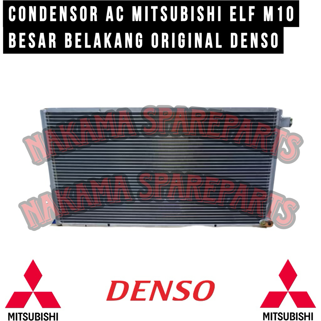CONDENSOR AC KONDENSOR AC MITSUBISHI ELF M10 BESAR BELAKANG ORIGINAL DENSO