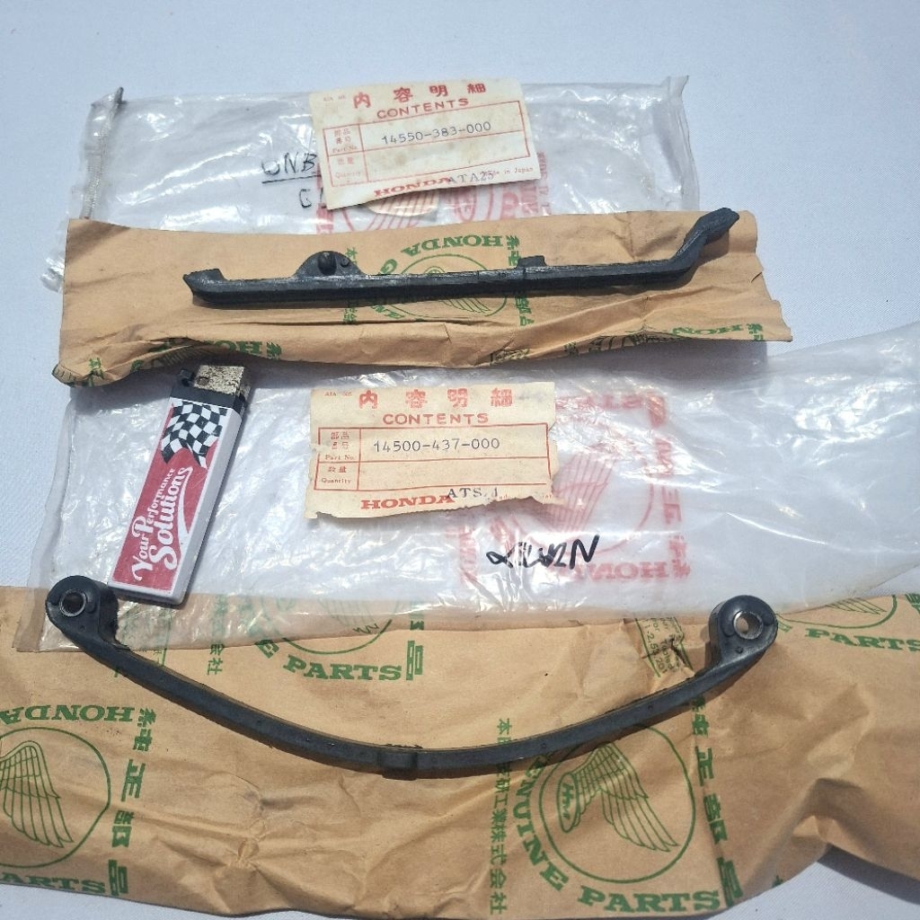 karet lidah tensioner HONDA GL100 GL125 GLK NOS ORIGINAL