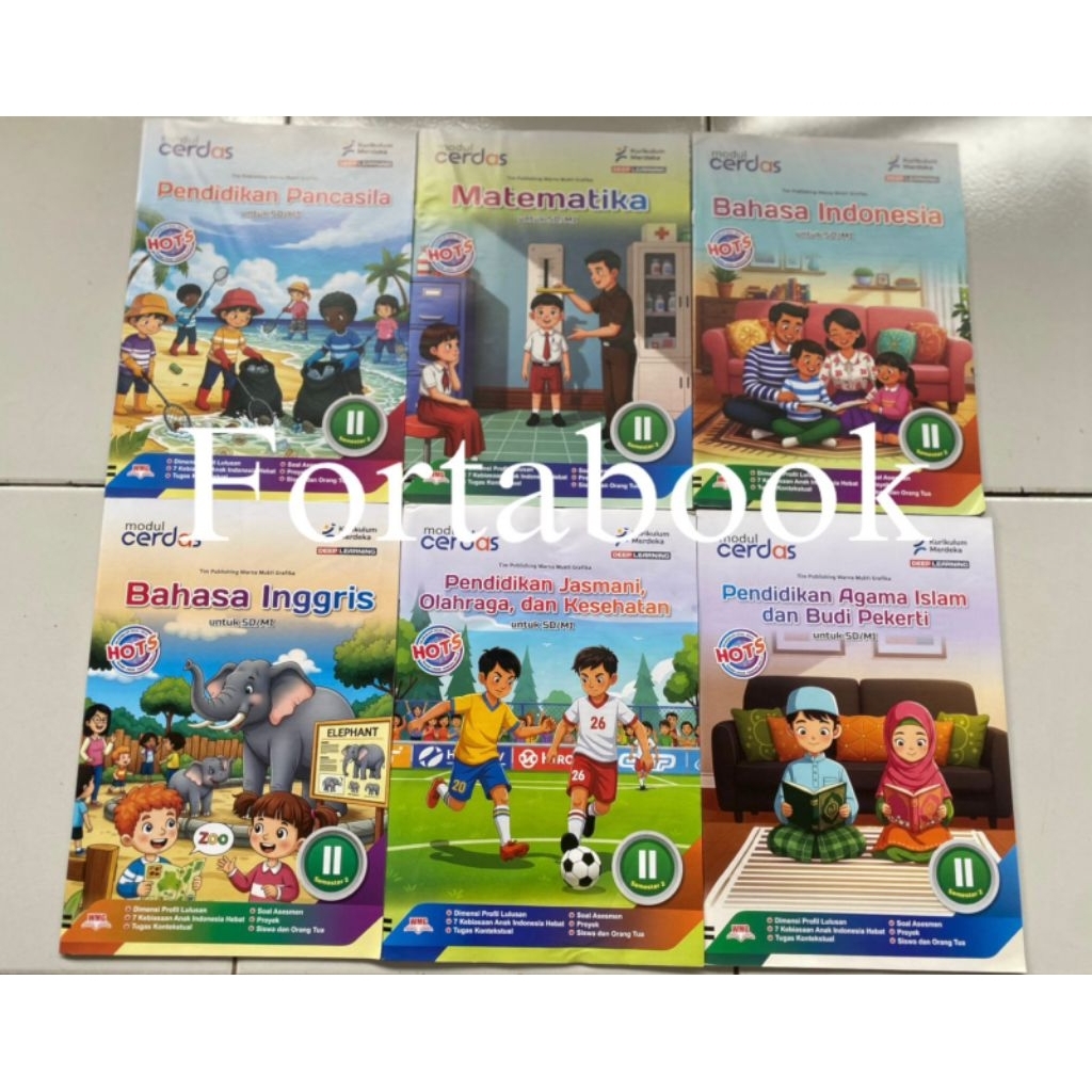 LKS CERDAS SD KELAS 2 KURIKULUM MERDEKA SEMESTER 2