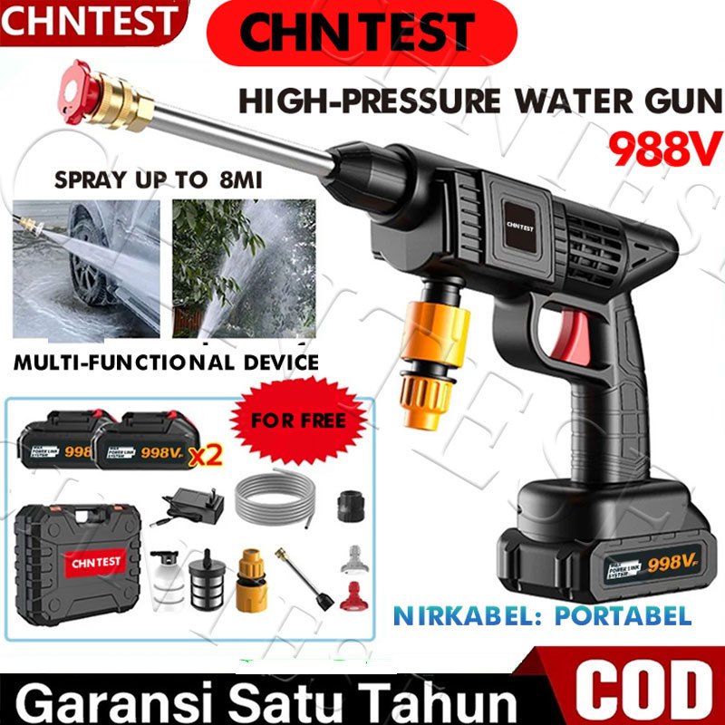CHNTEST 998VF  Jet Cleaner  Motor Jet Cleaner Mesin Cuci Mobil Cuci Staem Ac Mobil Screen Mesin Stae