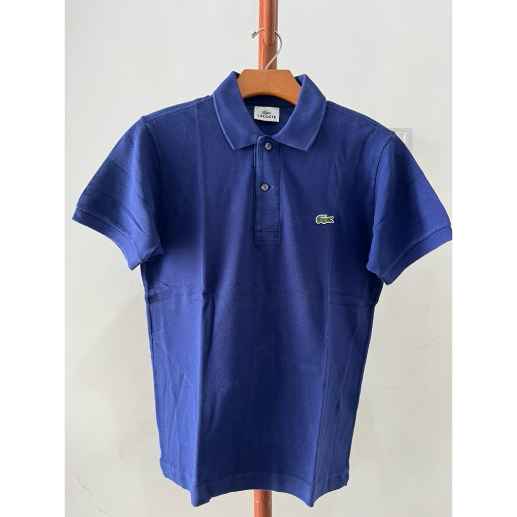 Atasan polo pria branded Lacoste asli ori size 2 (s)