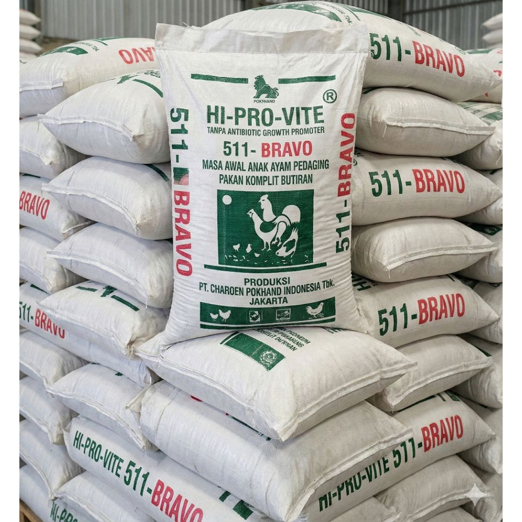 Pakan Ayam Pur Layer 511 Cepat Besar ( 1 kg ) Asli Ayam Kampung Bangkok Itik Bebek