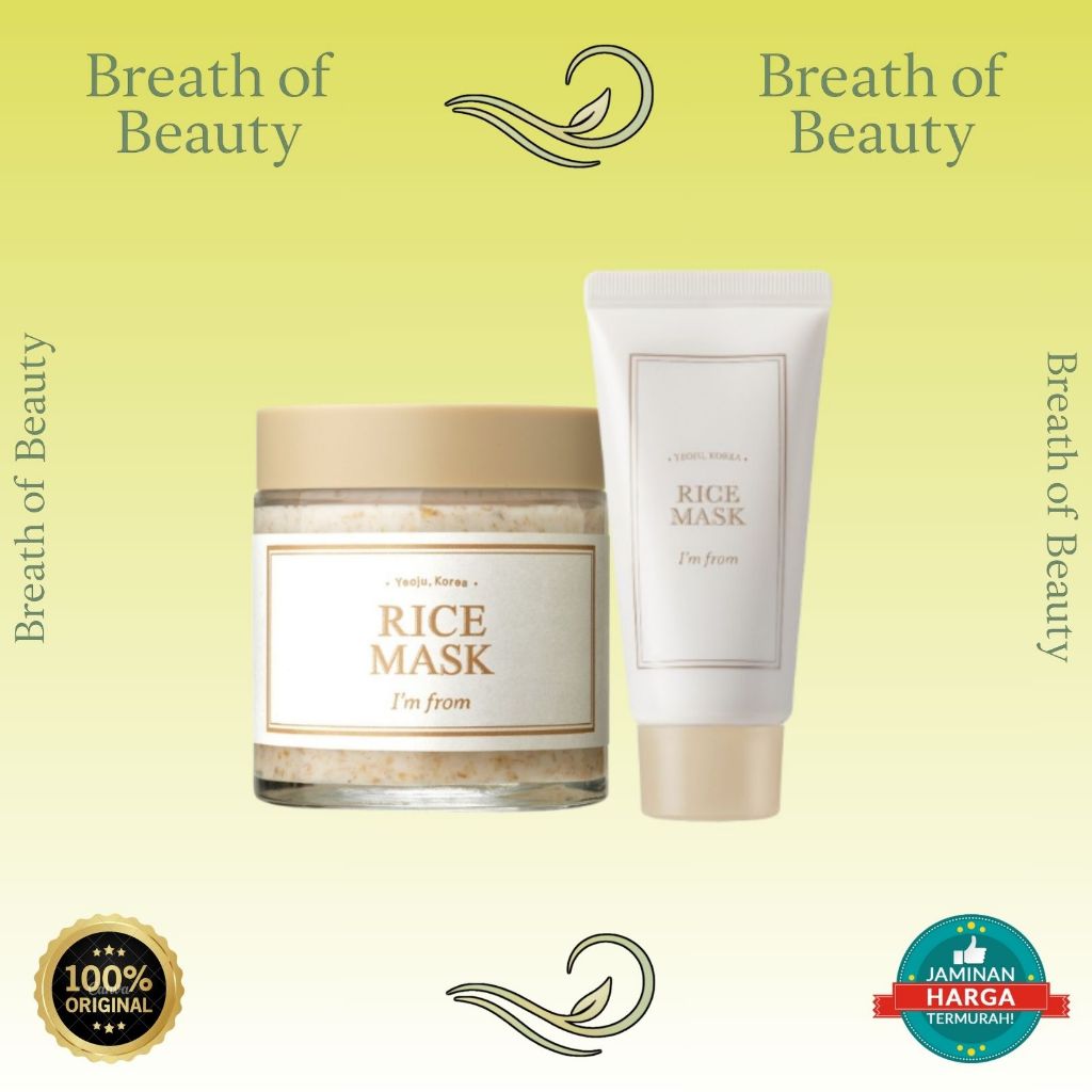I'm From Rice Mask 110 & 30gr