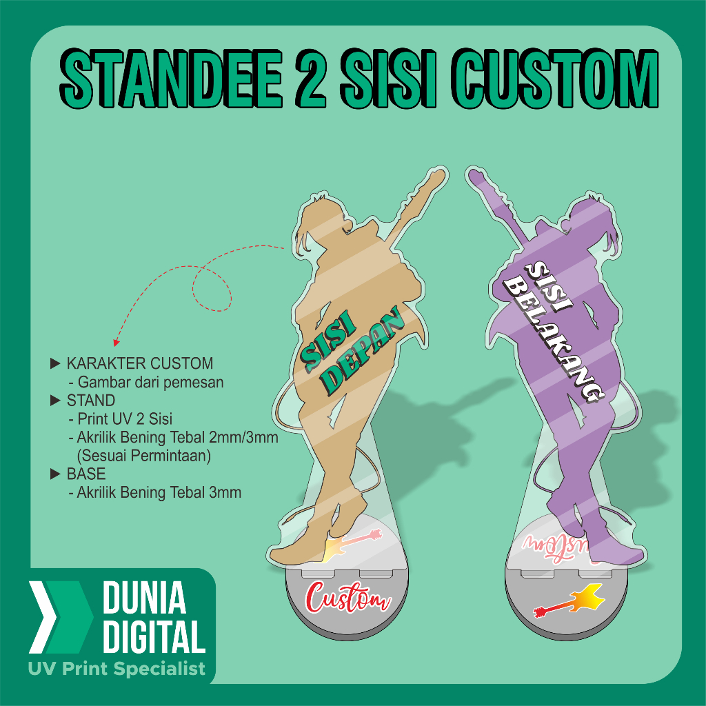 STANDEE 2 SISI CUSTOM