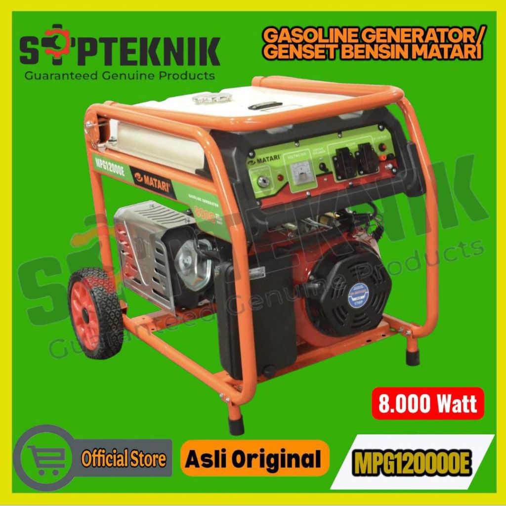 GESOLINE GENERATOR/GENSET BENSIN MPG 12000 E MATARI