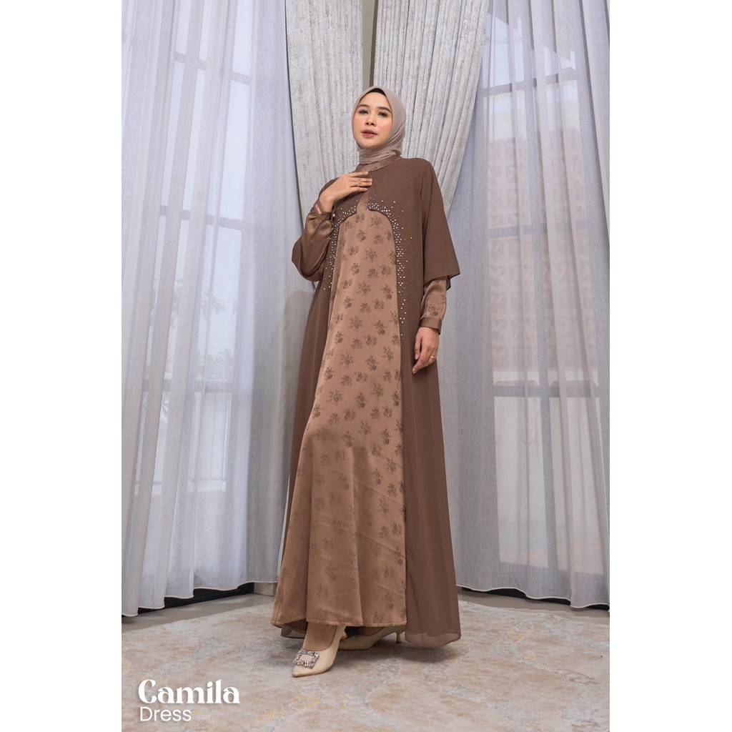 CAMILA DRESS GAMIS PREMIUM BY MAREVI ORIGINAL