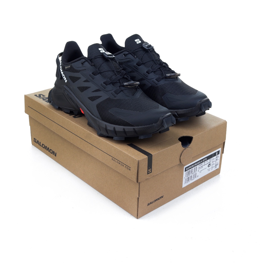 Salomon Supercross 4 Goretex Triple Black