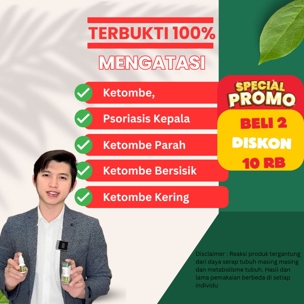 Obat Anti Ketombe, Psoriasis Kepala, Ketombe Parah, Ketombe Menahun, Ketombe Bersisik, Salep Borok K