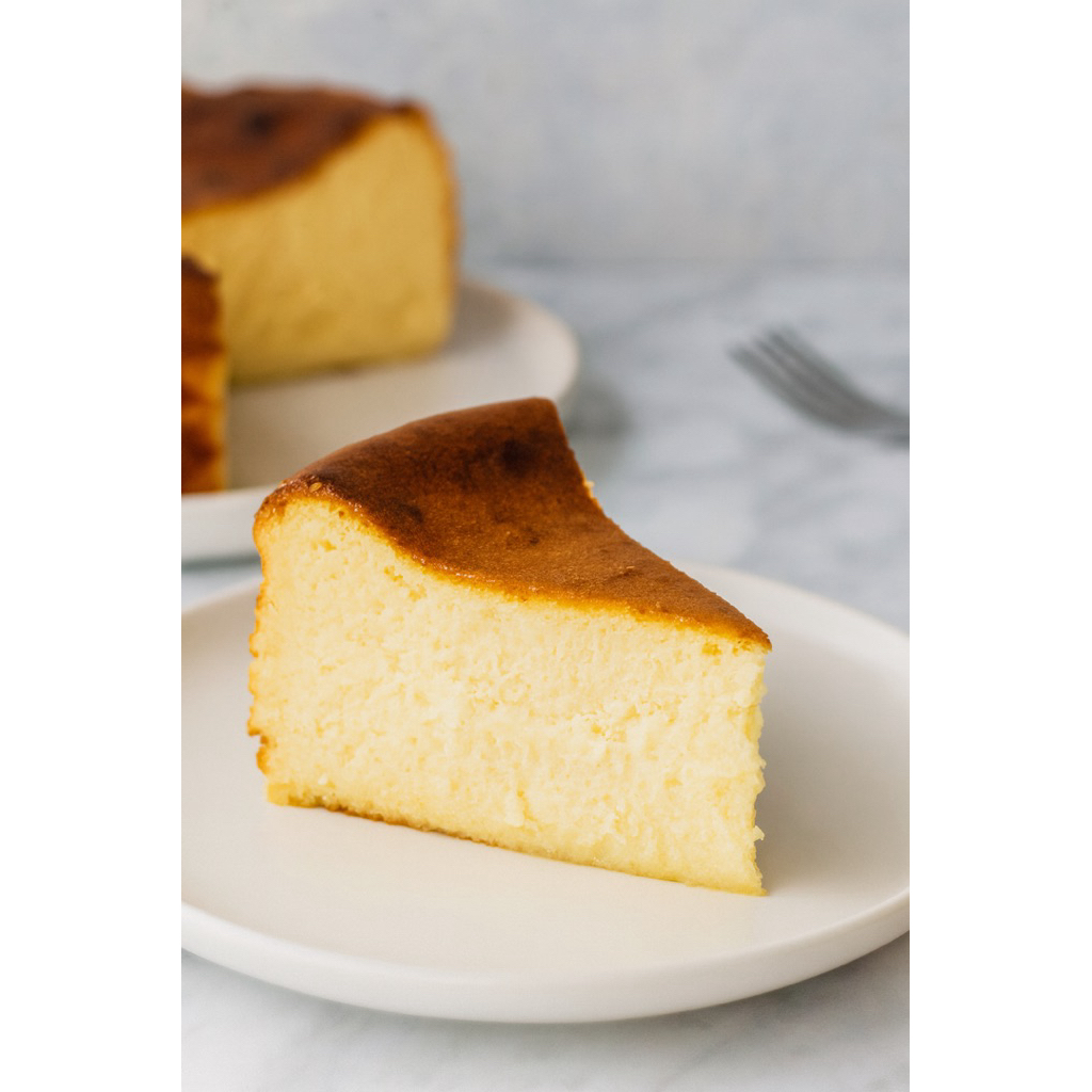 (INSTANT) Burnt Basque Cheesecake Glutenfree Slice & 10cm | Burnt Cheesecake Premium