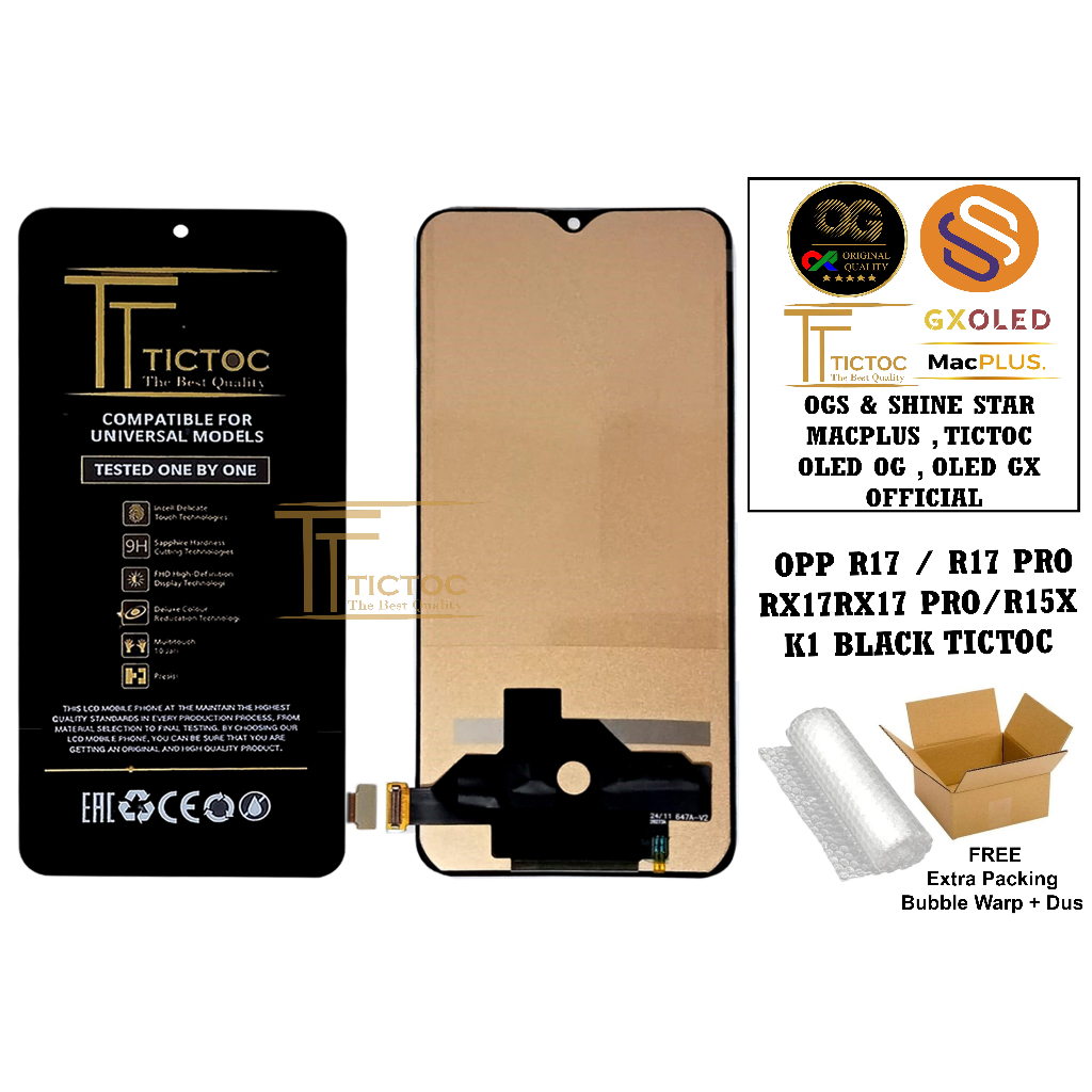LCD TOUCHSCREEN OPP R17 / R17 PRO / RX17 / RX17 PRO / K1