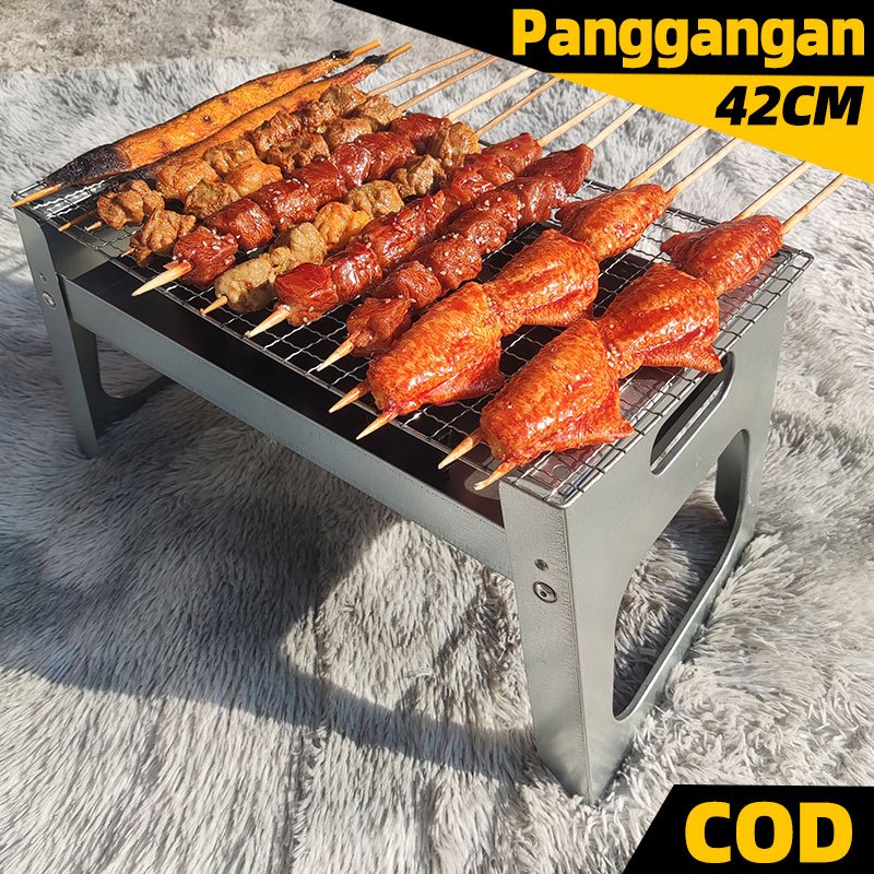 Alat Panggang Kompor Gas - Panggangan Pemanggang Sate Dan Sosis Bakar Alat panggangan ikan sosis aya