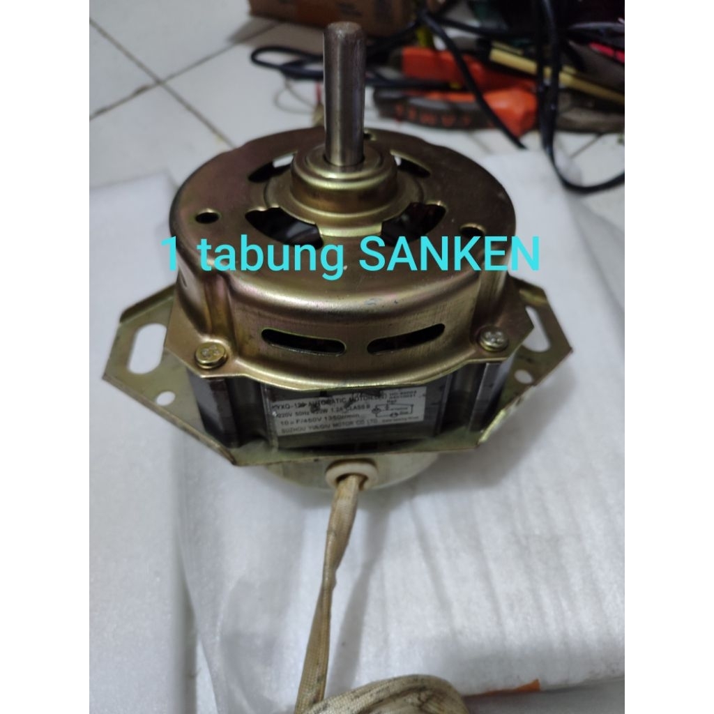 Dinamo SANKEN mesin cuci 1 tabung top loading original