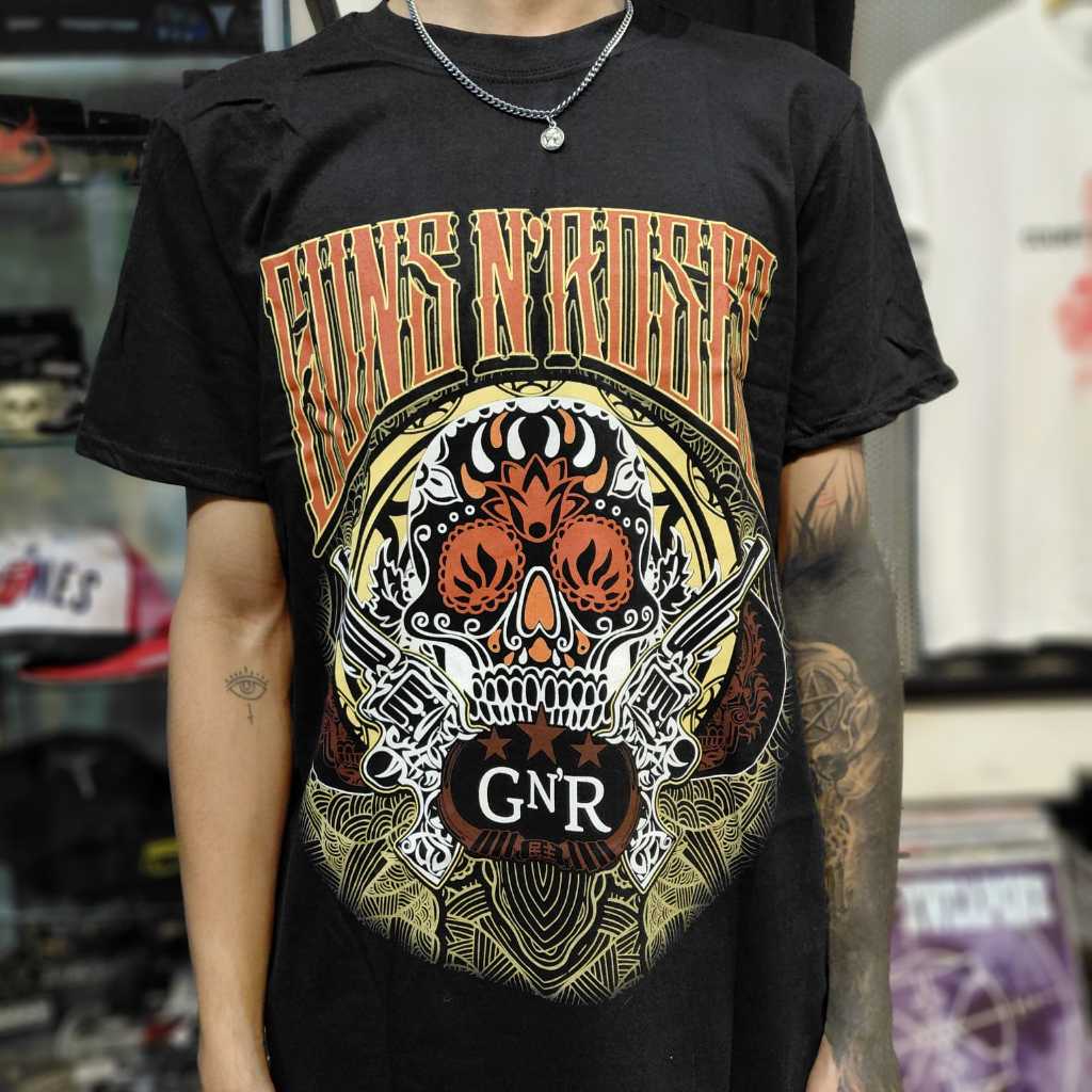 T Shirt Band Official GUNS N ROSES - AUSTRALIA Original